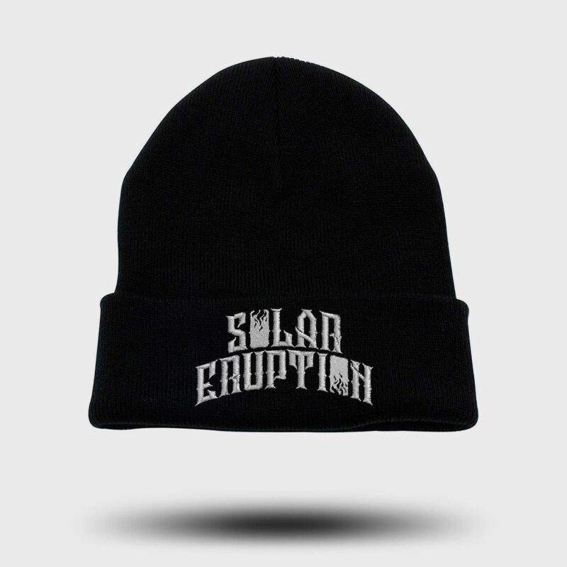 Beanie "Solar Eruption" embroidered