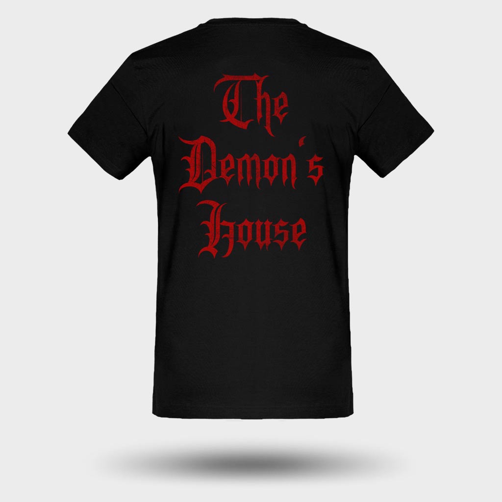 The Demon's House tee BACK by SOLAR ERUPTION