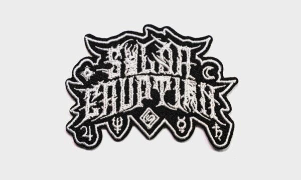 Small SOLAR ERUPTION embroidered patch Small SOLAR ERUPTION embroidered patch